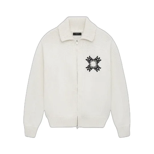 Long-Sleeved Knitted Cardigan