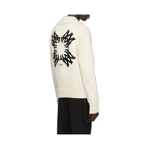 Long-Sleeved Knitted Cardigan