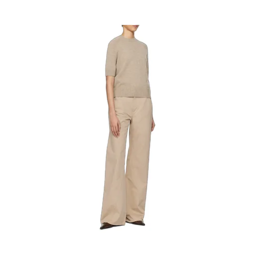 Briley Curved-Seam Twill Trousers