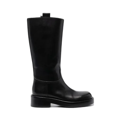 Stein Mid-Calf Almond-Toe Boots
