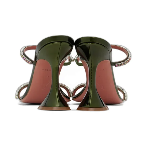 Gilda Square-Headed High-Heeled Sandals