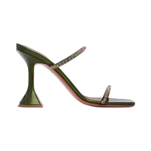 Gilda Square-Headed High-Heeled Sandals