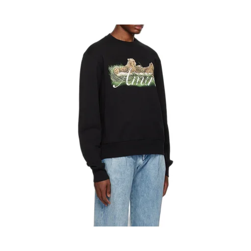 Graphic Printed Crewneck Sweatshirt