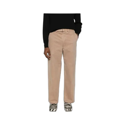 Canvas Belted Trousers