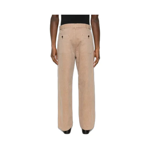 Canvas Belted Trousers
