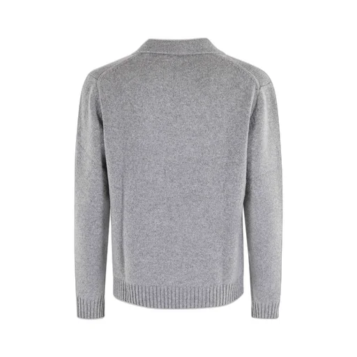 Collared Long-Sleeved Polo Shirt