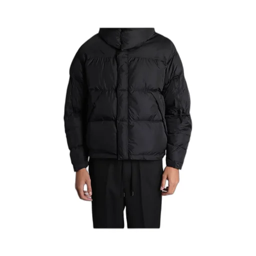 Zipped Hooded Puffer Jacket