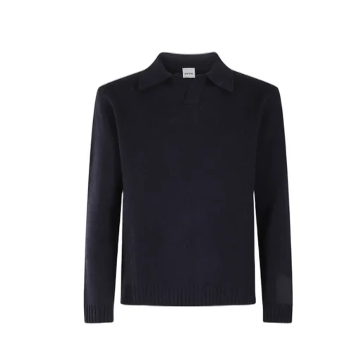 Wool Blend Polo Shirt