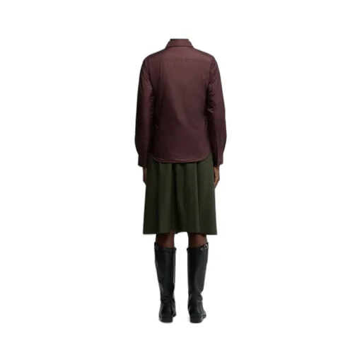 Buttoned Padded Shirt Jacket
