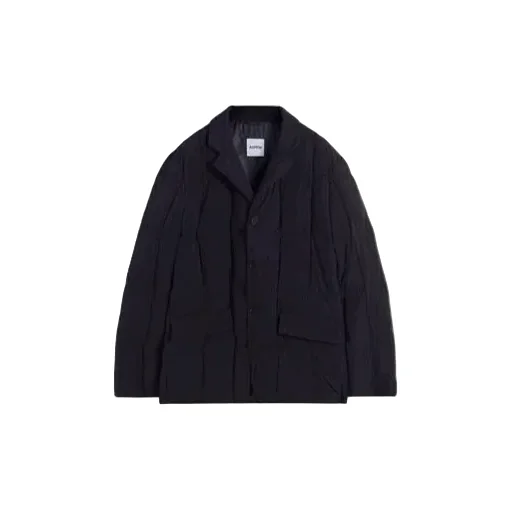 Quilted Button-Up Jacket