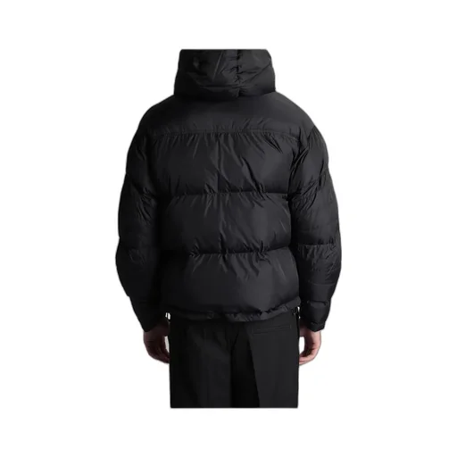 Zipped Hooded Puffer Jacket
