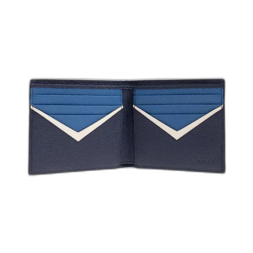 Logo Detailed Bi-Fold Wallet