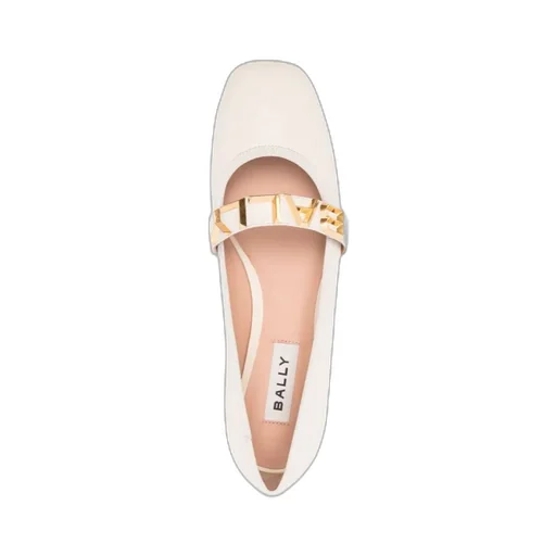 Balby Squared Toe Ballet Flats