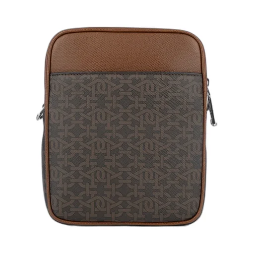 Logo Zipper Shoulder Bag