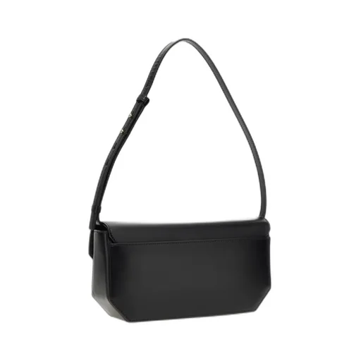 Logo Plaque Shoulder Bag