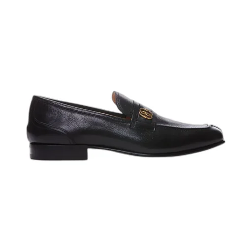 Sadei Logo Plaque Loafers