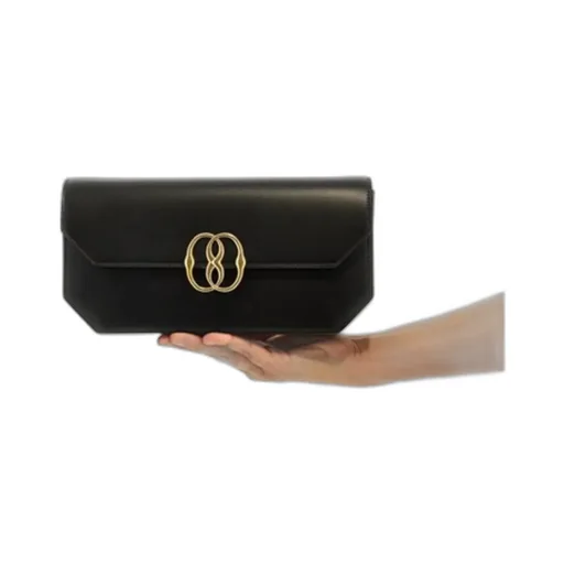 Logo Plaque Shoulder Bag