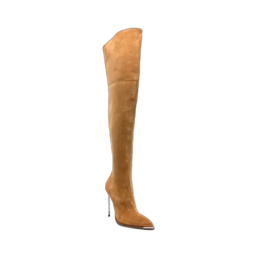Pointed Over-The-Knee Boots