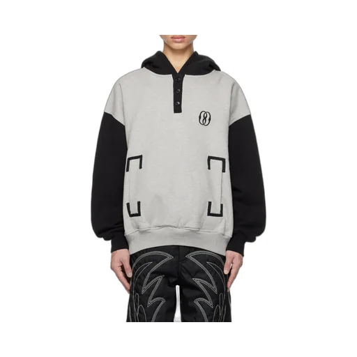 Hooded Long-Sleeved Hoodie