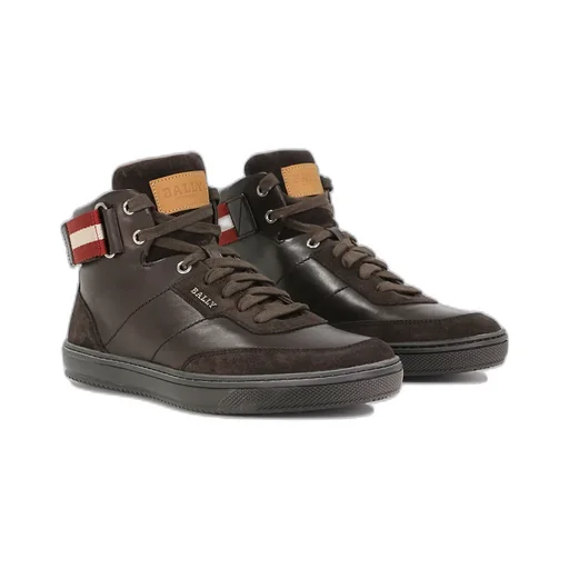 Logo High-Top Casual Sneakers