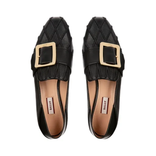 Janelle Golden Button Love Shoes
