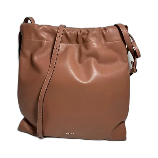 Logo Drawstring Shoulder Bag
