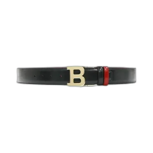 Belt With Logo Buckle