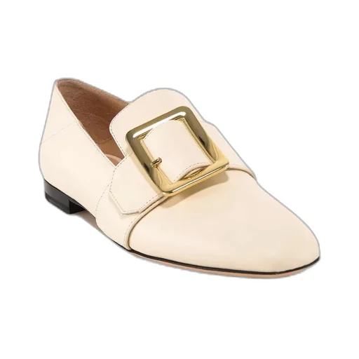 Buckle-Detail Loafers