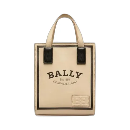Mini Logo-Print Tote Bag