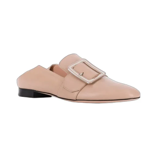 Buckled Leather Loafers