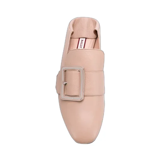 Buckled Leather Loafers