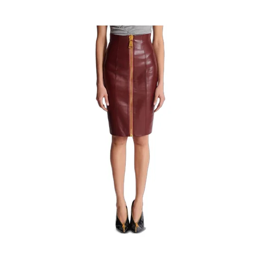 Leather Pencil Skirt