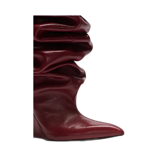 Wedge Thigh-High Boots