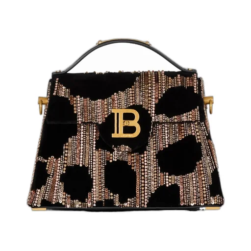 Embroidered Velvet B-Buzz Dynasty Bag