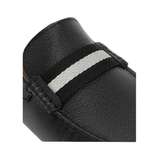 Crossover-Strap Detail Loafers