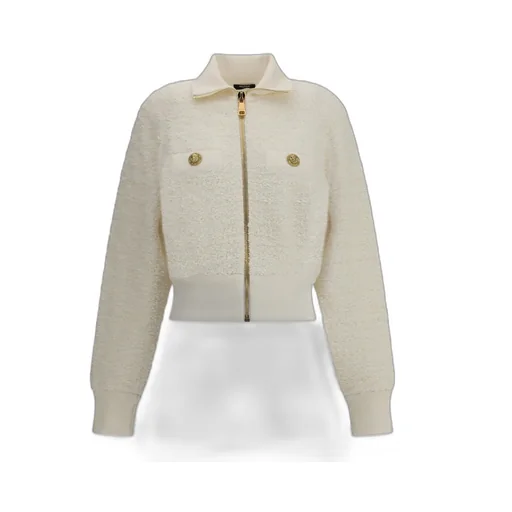 Tweed Bomber Jacket