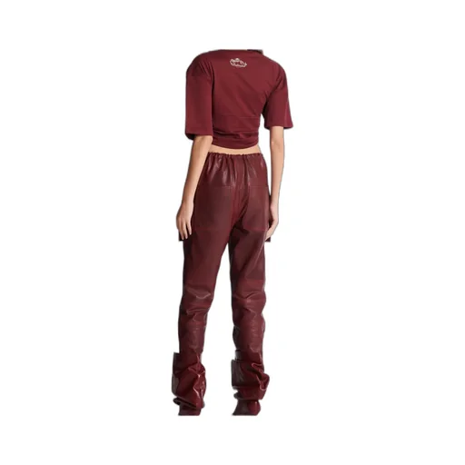 Cropped Tie T-Shirt