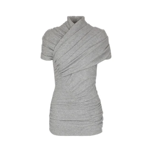 Draped Knit Top