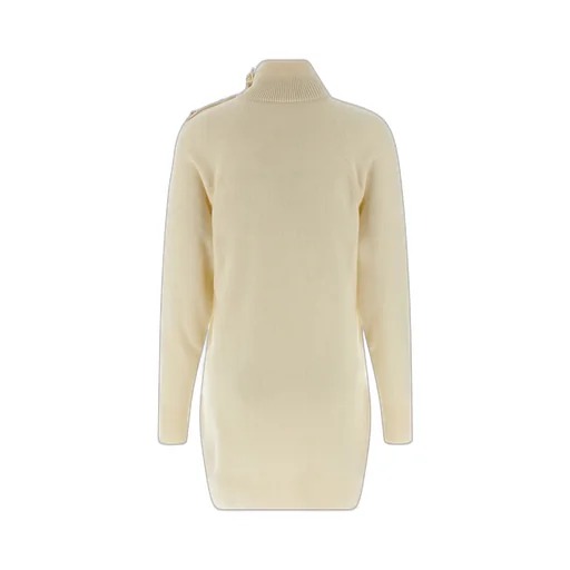 High-Neck Long Sleeved Dress