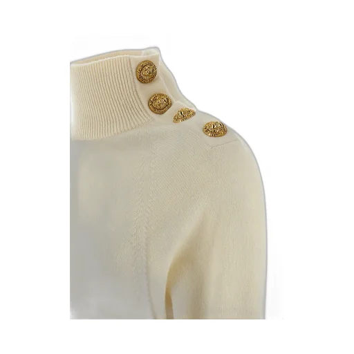 High-Neck Long Sleeved Dress