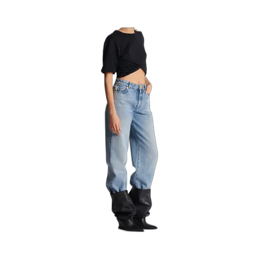 Cropped Tie T-Shirt