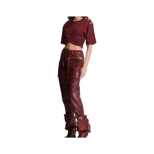 Cropped Tie T-Shirt