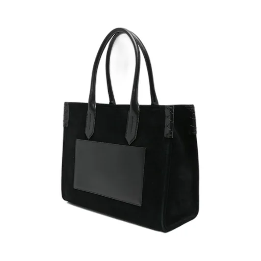 B-Army Panelled Top Handle Bag