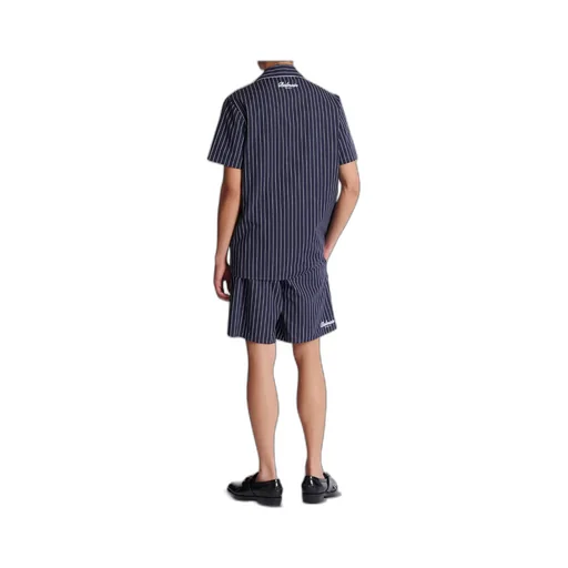 Striped Poplin Pyjama Shirt