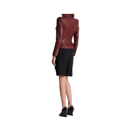 6-Button Collared Jacket