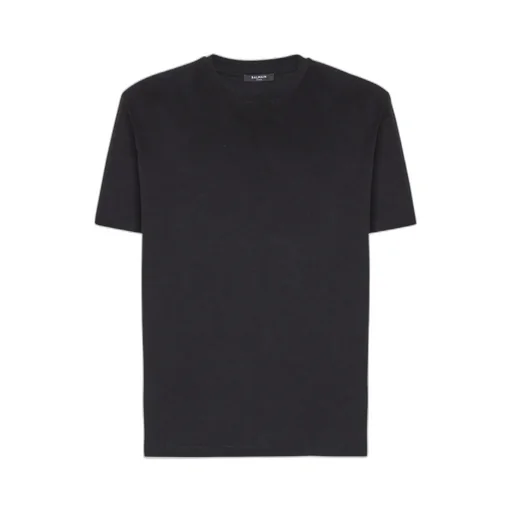 T-Shirt With Vintage Gel Balmain Logo