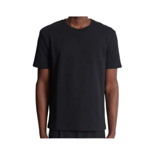 T-Shirt With Vintage Gel Balmain Logo