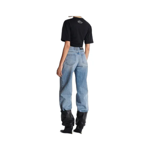 Cropped Tie T-Shirt