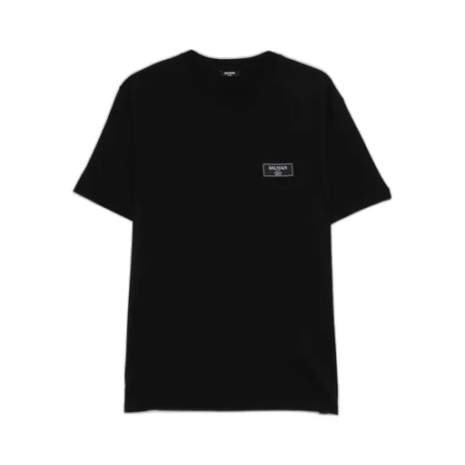 Logo Motif Crewneck T-Shirt