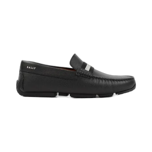 Crossover-Strap Detail Loafers